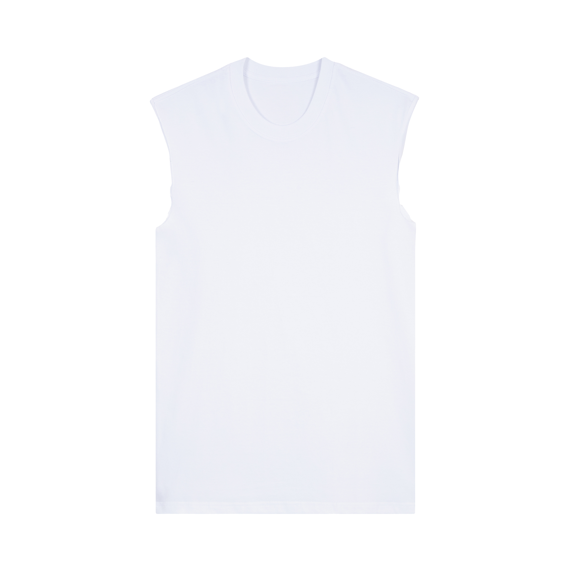 The Classics Collection: First Edition Muscle Tee - Back Center Logo - Red